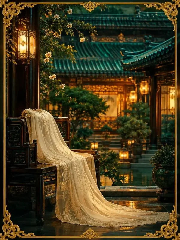 短剧《灶房姑娘掀了婚盖头》封面海报，古装题材，共 64 集